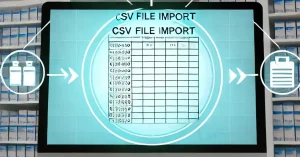 Streamlining Inventory Management with CSV File Imports